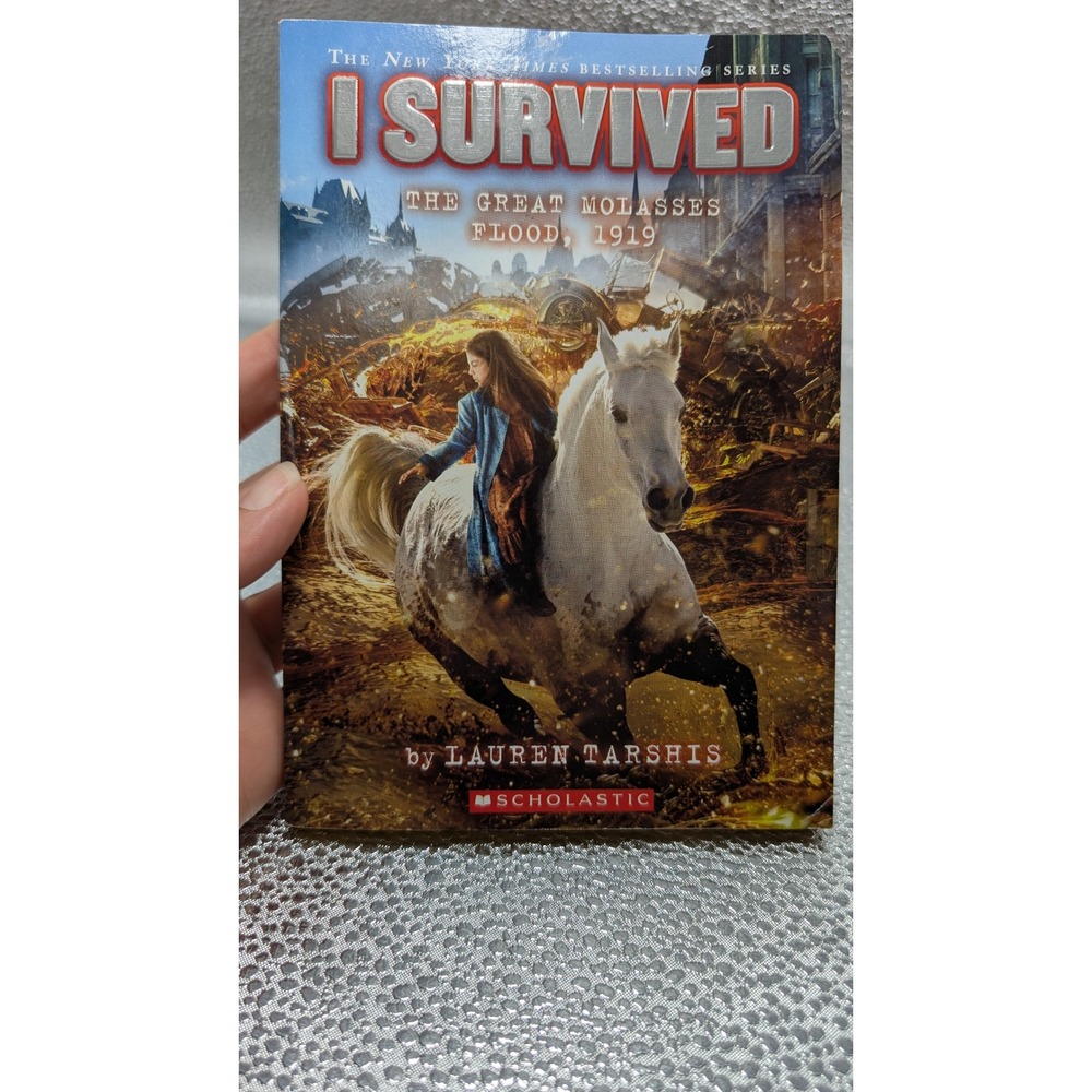 Survived The Great Molasses Flood 1919 Lauren Tarshis Scholastic Paperback Book